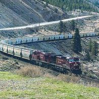 Canadian Pacific 8868 + 9811 Eisenbahnzug - Schmuckblatt 1.1