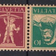 Schweiz postfrisch/ Falz Kehrdruck K24