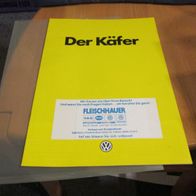 VW Käfer 1200 1200L Broschüre Prospekt Katalog 6/1984 84 34PS Mexico x