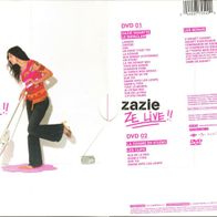 Doppel Musik DVD (2 DVD´s) von Zazie "Ze live", aus Sammlung