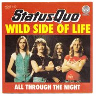 Single-Cover/ Hülle von Status Quo - Wild Side Of Life - 1976 -