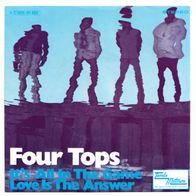 Single-Cover/ Hülle von The Four Tops - It´s All In The Game - 1970 -