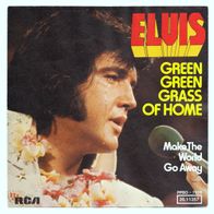 Single-Cover/ Hülle von Elvis Presley - Green Green Gras Of Home - 1976 -