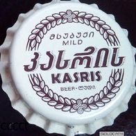 Kasris beer mild Bier Brauerei Kronkorken Georgien neu 2021 Kronenkorken in unbenutzt