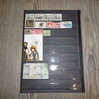 21 Briefmarken + 1 Block aus Berlin
