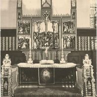 AK Originalfoto Altar St. Nicolai-Kirche Altenbruch - Cuxhaven, ungelaufen