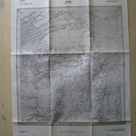 Algerien ILLIZI (Fort de Polignac) Carte du Sahara 1 : 200 000 Feuille NG-32-XV
