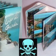 Gardasee, Leporello, ein Faltbuch mit 37 Bild-Ansichten