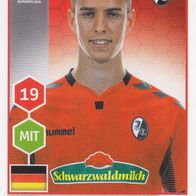 SC Freiburg Topps Sammelbild 2017 Janik Haberer Bildnummer 90