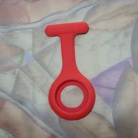 Ersatz Siliconhülle für Schwesternuhr Silikon Gummi Hülle HÜ-05 rot