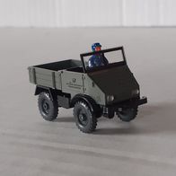 Wiking 1:87 Mercedes Unimog U 411 Post zementgrau aus PMS Set 80-06 Edition 2002