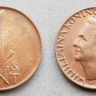 4810(2) 1 Cent (Niederlande / Wilhelmina) 1948 in vz von * * * Berlin-coins * * *