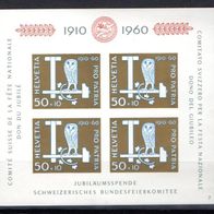 Schweiz Pro Juventute 1960 Block 17 postfrisch mnh