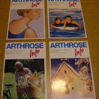 4 Hefte: Arthrose Info März + Juni + September + Dezember 2003 Nr. 57 - 60