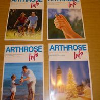 4 Hefte: Arthrose Info März + Juni + September + Dezember 2004 Nr. 61-64