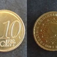 Münze Holland: 10 Euro Cent 2000