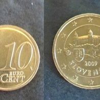 Münze Slowakei: 10 Euro Cent 2009