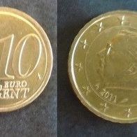 Münze Belgien: 10 Euro Cent 2011