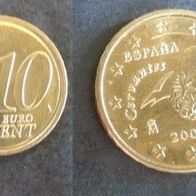 Münze Spanien: 10 Euro Cent 2003