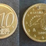 Münze Spanien: 10 Euro Cent 2009