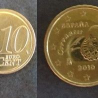 Münze Spanien: 10 Euro Cent 2010