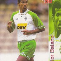 Werder Bremen Panini Ran Sat1 Trading Card Fussball 1996 Junior Baiano Nr.29