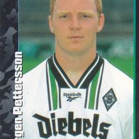 Borussia Mönchengladbach Panini Sammelbild 1997 Jörgen Pettersson Nr.100