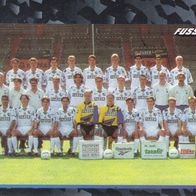 VFL Bochum Panini Sammelbild 1997 Mannschaftsbild Bildnummer 398