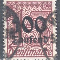 Deutsches Reich Dienstmarke 92 o #001413