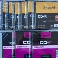10 Originalverschweisste CD-R Rohlinge (7x 700MB & 3x 800 MB) im Karton ! Neu !