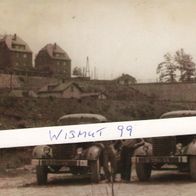 Wismut-Foto DDR Oldtimer SAG SDAG LKW SIS Kipper in Aue Buchenberg