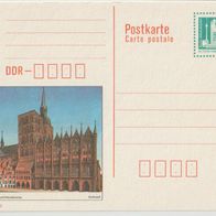 DDR Bild Postkarte 25 Pfg Stralsund * *