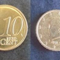 Münze Belgien: 10 Euro Cent 2010