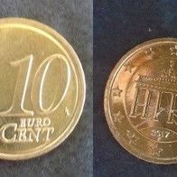 Münze Deutschland: 10 Euro Cent 2017 - F