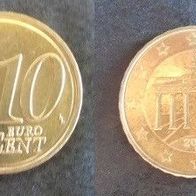 Münze Deutschland: 10 Euro Cent 2002 - F