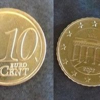 Münze Deutschland: 10 Euro Cent 2002 - D