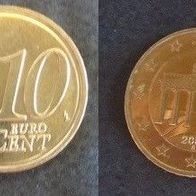 Münze Deutschland: 10 Euro Cent 2002 - A