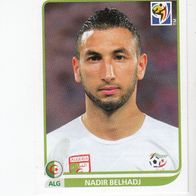 Panini Fussball WM 2010 Nadir Belhadj Algerie Nr 225