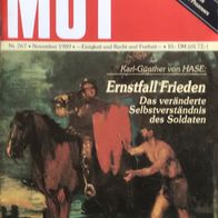 MUT - Nr. 267 (Nov.´89) - Karl-Günther von Hase: Ernstfall Frieden