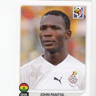 Panini Fussball WM 2010 John Pantsil Ghana Nr 319