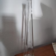 1 leere Glasflasche für Schnaps, Essig, Oel o.ä. - 20 cl - 32 cm hoch