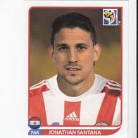 Panini Fussball WM 2010 Jonathan Santana Paraguay Nr 443
