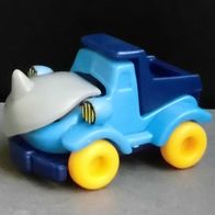 Ü-Ei Auto 1998 - Fröhliche Klapperkisten - Rino - Karosserie hellblau + BPZ