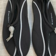 Wasserschuhe / Surfschuhe / Badeschuhe / Schwimmschuhe in Schwarz GR.:38