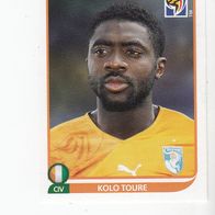 Panini Fussball WM 2010 Kolo Toure Elfenbeinküste Nr 527