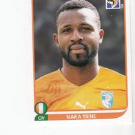 Panini Fussball WM 2010 Siaka Tiene Elfenbeinküste Nr 532