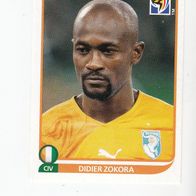 Panini Fussball WM 2010 Didier Zokora Elfenbeinküste Nr 535