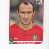 Panini Fussball WM 2010 Ricardo Carvalho Portugal Nr 546