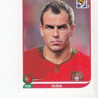 Panini Fussball WM 2010 Duda Portugal Nr 552