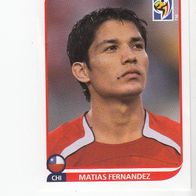 Panini Fussball WM 2010 Matias Fernandez Chile Nr 632